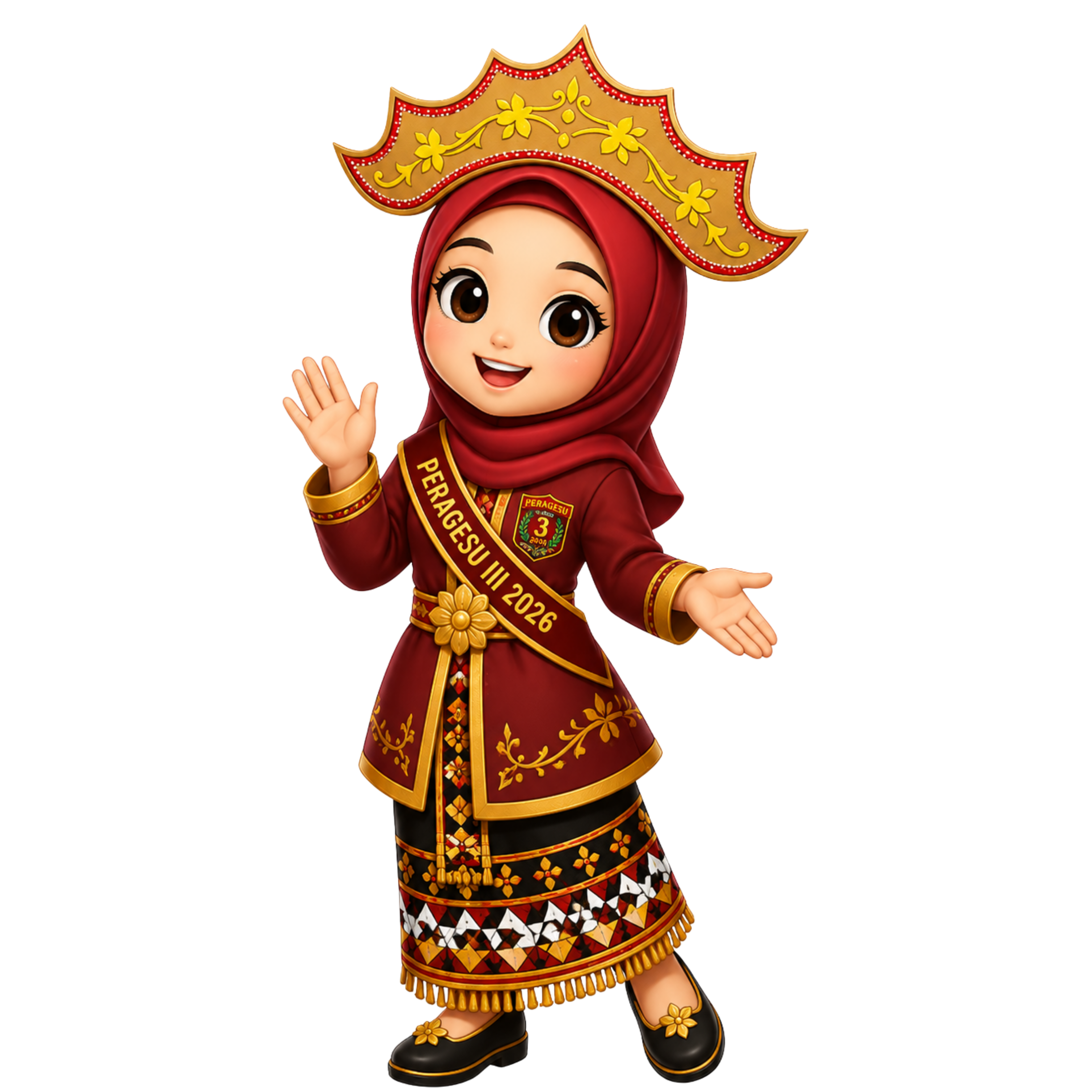 Maskot Putri